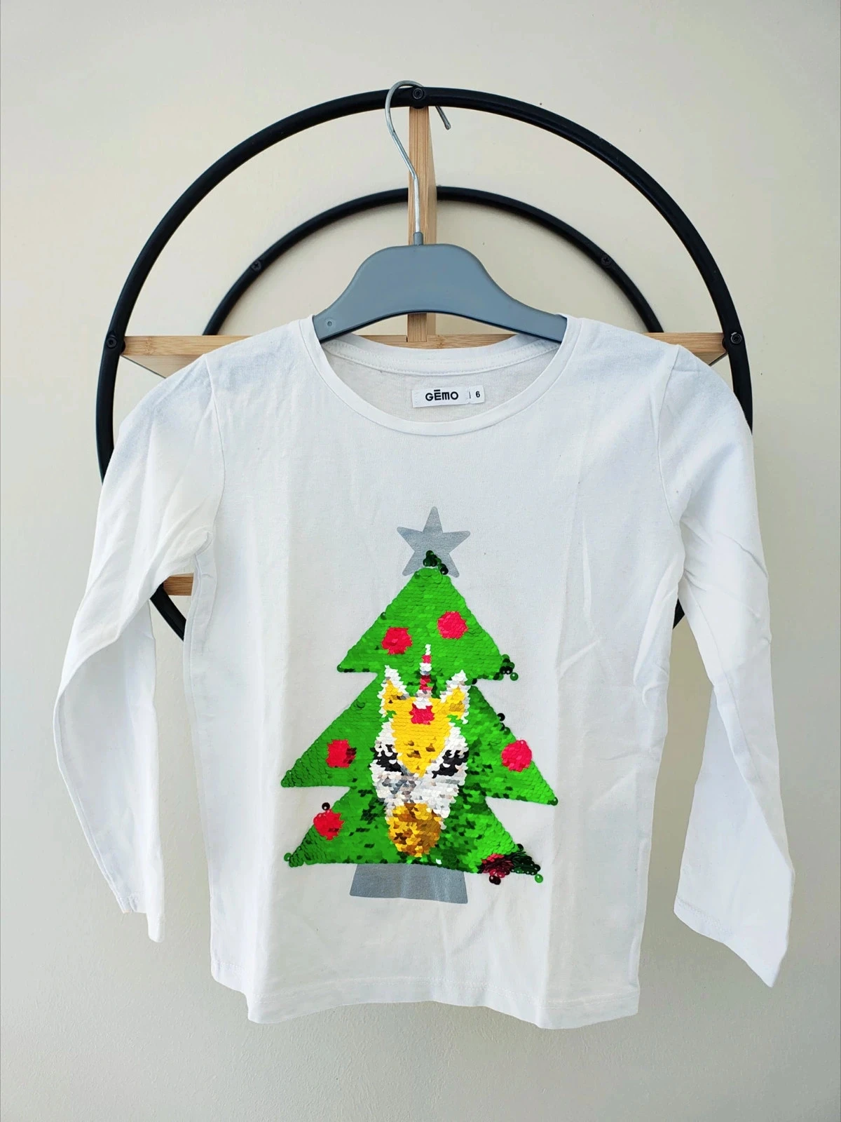 6 ans teeshirt de Noël Gémo